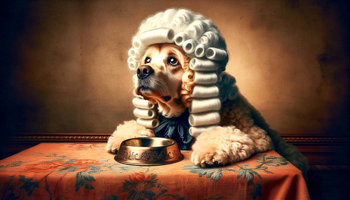 Dog's Got to be Fed Moment