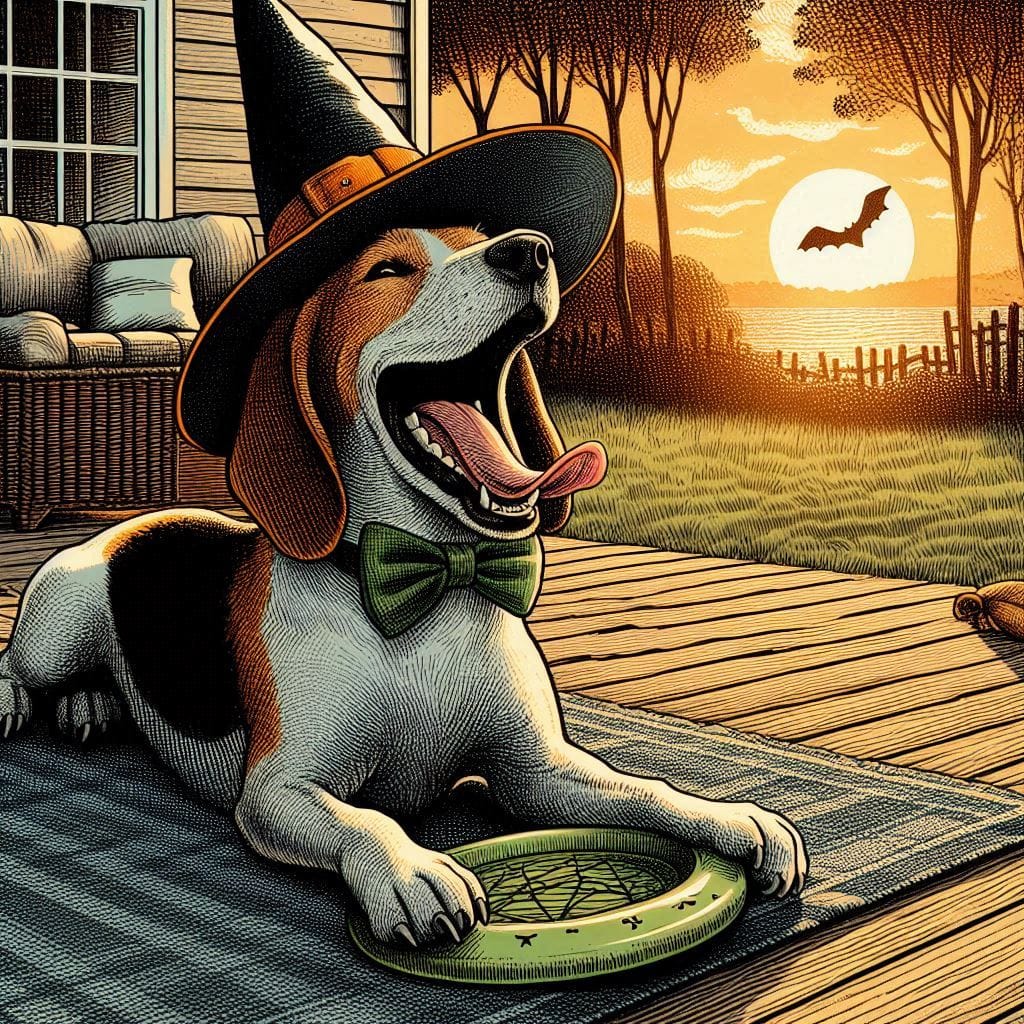 Stubborn Frisbee Friend Squirrel