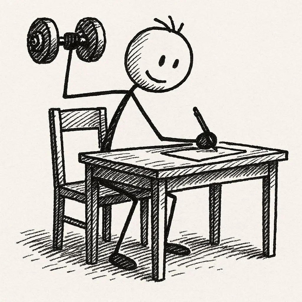 Making Art is a Physical Exercise