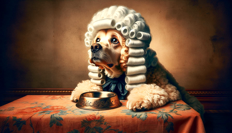 Dog's Got to be Fed Moment