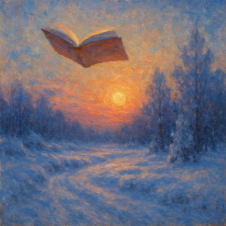 Moonlit Charged Snow